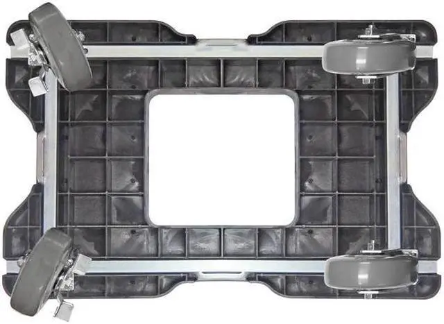 Alt view image 4 of 7 - Snap-Loc 1800 Lb Super-Duty Professional E-Track Panel Cart Dolly Black, Safely Moves More In Less Time With Easy Rolling Casters, Removeable Panel Bars, Optional E-Strap Safety Attachment! SL1800PC6B