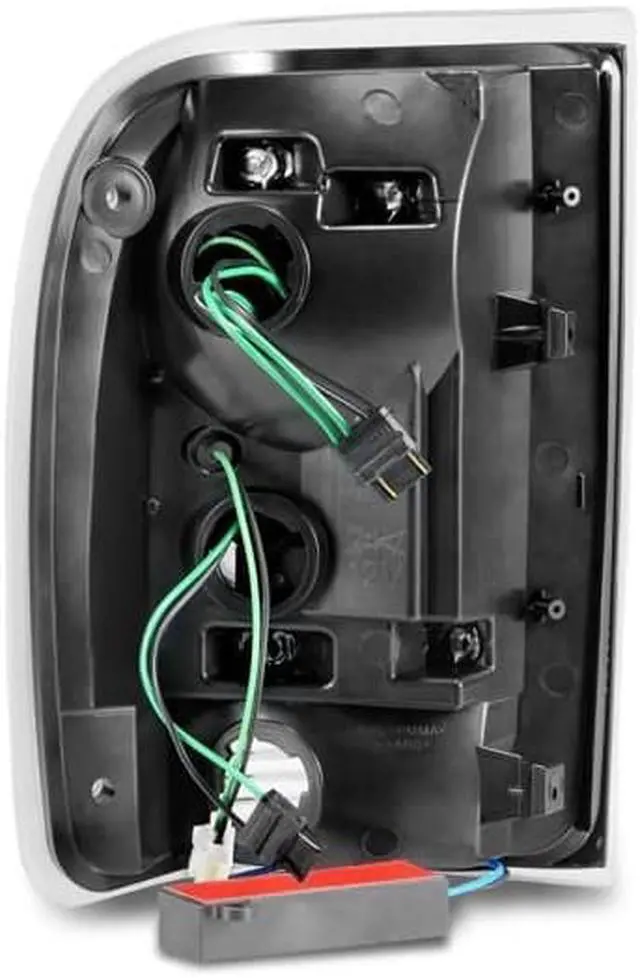 Alt view image 3 of 3 - CG Ford Ranger 93-97 Led Tail Lights Black Housing Smoke Lens (W/ C Light Bar) 03-FR93TLEDJMSM-C
