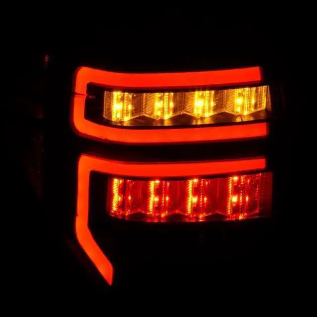 Alt view image 2 of 2 - CG Toyota 4 Runner 14-18 Tail Lights Black Housing Smoke Lens Red Light Bar 03-T414TLEDJMSM