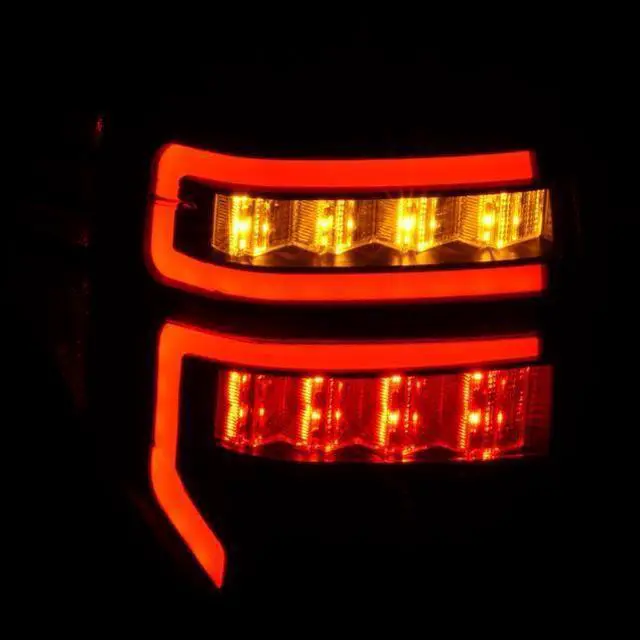 Alt view image 3 of 3 - CG Toyota 4 Runner 14-18 Tail Lights Black Housing Clear Lens Red Light Bar 03-T414TLEDJM