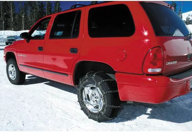 Alt view image 5 of 5 - Security Chain QG2828 Quik Grip V-Bar Light Truck Type LRS Tire Traction Chain