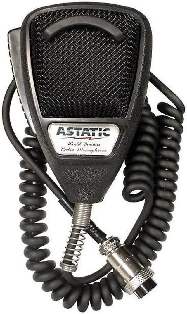 Alt view image 8 of 10 - 636L Noise Canceling 4-Pin CB Microphone  Black  Bulk