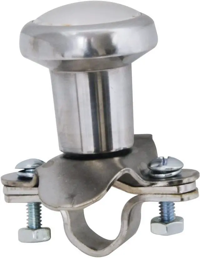 Alt view image 3 of 13 - Roadpro RP-70100 Steering Wheel Spinner Chrome
