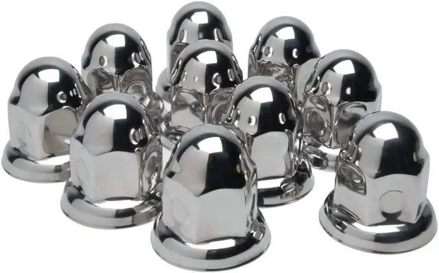 Main image of ROADPRO R RP-33SS10 33MM SS FLANGED LUGNUT COVERS 10-PK