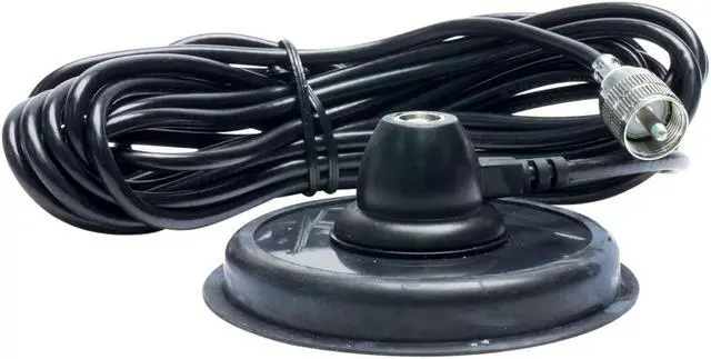 Alt view image 2 of 17 - ROADPRO R RP-510 5 MAGNET MOUNT WITH 12 PRE-WIRED COAX CABLE WITH PL-259 CONNECTORS