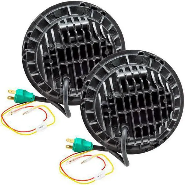 Alt view image 3 of 9 - ORACLE Lighting Headlight Assembly For 07-18 Jeep Wrangler JK 5769-504