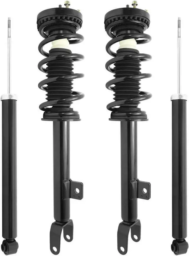 Main image of Unity Automotive 4-11510-253600-001 Fnt & Rr Complete Strut Assembly Shock Kit For 2011-2017 Chrysler 300, 2011 Dodge Challenger
