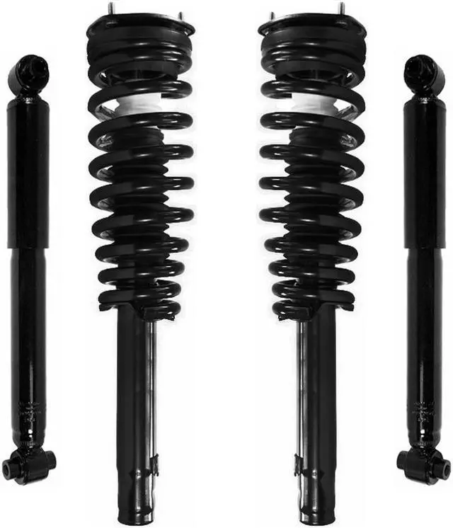Main image of Unity Automotive 4-11980-252080-001 Fnt & Rr Complete Strut Assembly Shock Kit For 2006-2012 Ford Fusion, 2006-2011 Mercury Milan