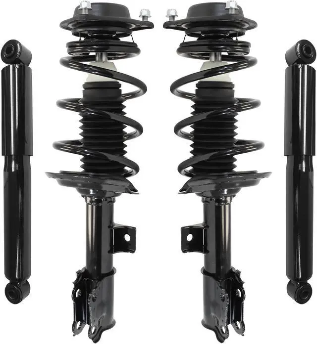 Main image of Unity Automotive 4-11137-259180-001 Fnt & Rr Complete Strut Assembly Shock Kit For 2011-2016 Hyundai Elantra Sedan