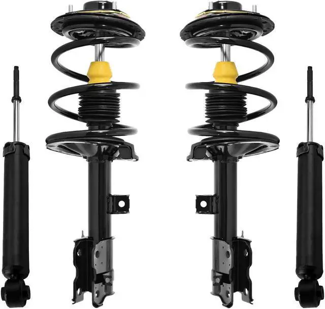 Main image of Unity Automotive 4-11761-255600-001 Fnt & Rr Complete Strut Assembly Shock Kit For 2003-2007 Nissan Murano