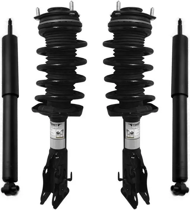 Main image of Unity Automotive 4-11815-253040-001 Fnt & Rr Complete Strut Assembly Shock Kit For 2006-2011 Honda Civic