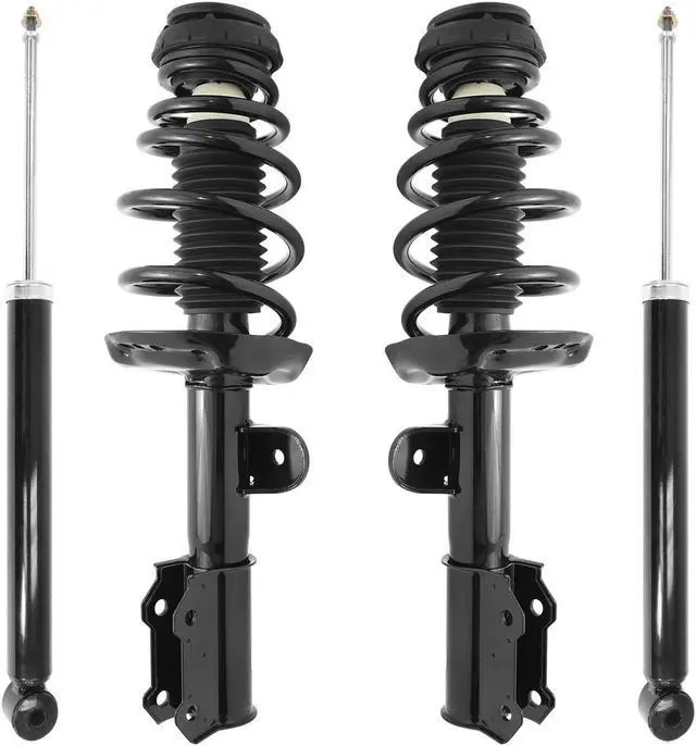 Main image of Unity Automotive 4-11053-251180-001 Fnt & Rr Complete Strut Assembly Shock Kit For 2011-2012 Chevrolet Volt