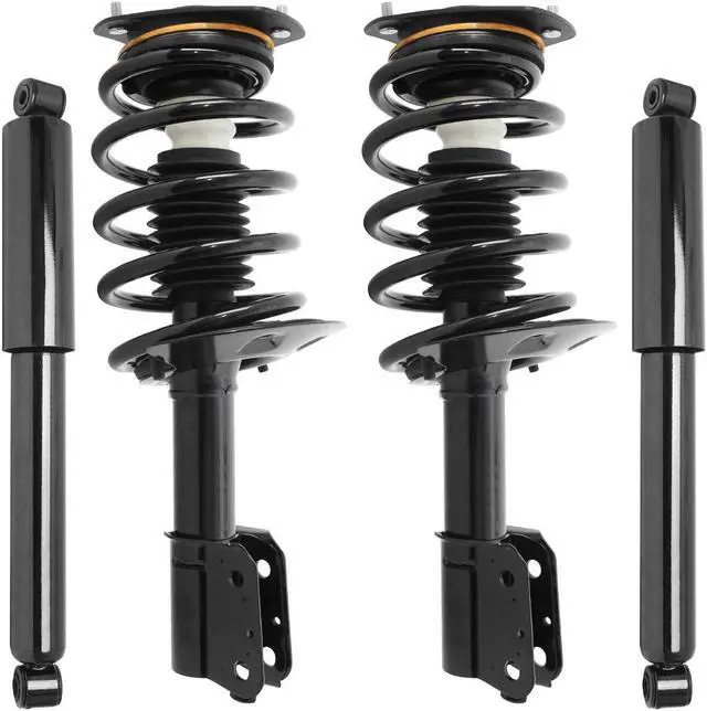 Main image of Unity Automotive 4-11320-251130-001 Fnt & Rr Complete Strut Assembly Shock Kit For 2001-2005 Pontiac Aztek