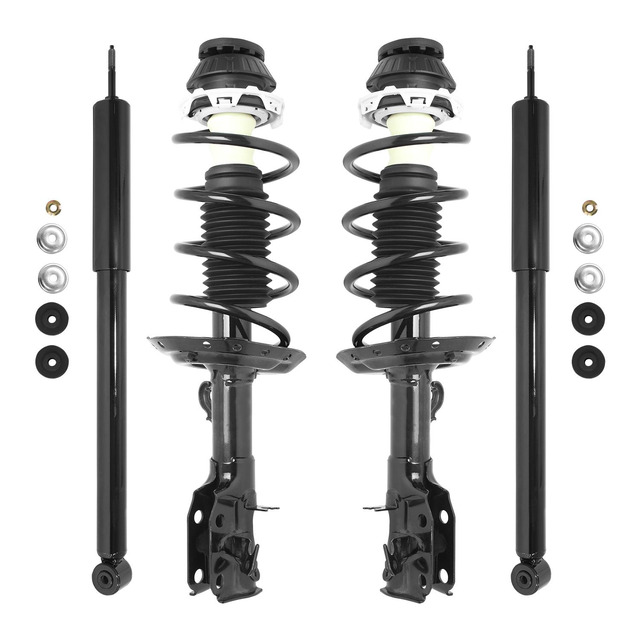 thumbnail image 2 of 4pc Complete Strut & Shock Absorber Kit For 2007-2012 Nissan Sentra 2.0L – Front & Rear, Earthauto 2 of 6