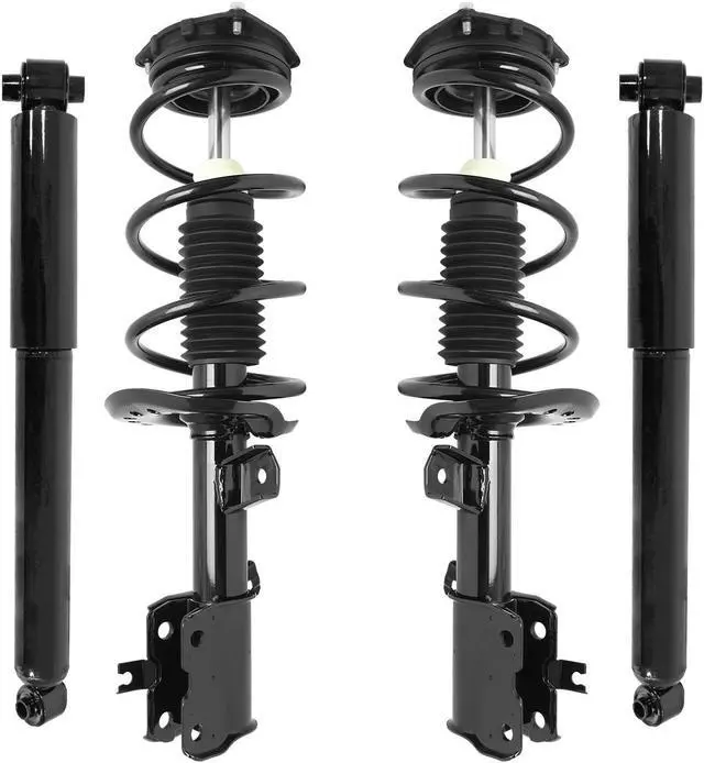 Main image of Unity Automotive 4-11737-255510-001 Fnt & Rr Complete Strut Assembly Shock Kit For 2012-2013 Nissan Rouge, 2014-2015 Nissan Rougue Select