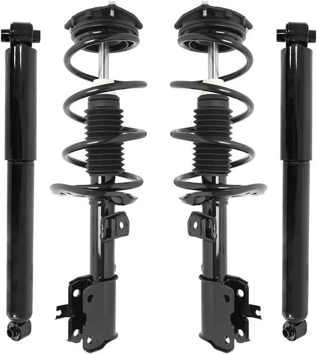 Main image of Unity Automotive 4-11735-255510-001 Fnt & Rr Complete Strut Assembly Shock Kit For 2012-2013 Nissan Rouge, 2014-2015 Nissan Rougue Select