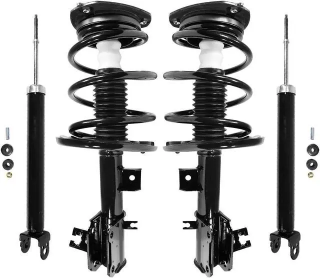 Main image of Unity Automotive 4-11335-255130-001 Fnt & Rr Complete Strut Assembly Shock Kit For 2009-2014 Nissan Maxima