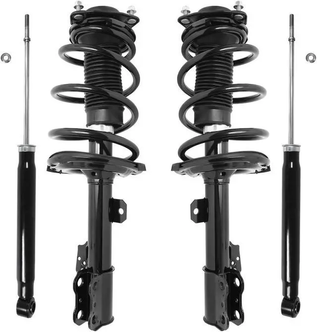 Main image of Unity Automotive 4-11385-254040-001 Fnt & Rr Complete Strut Assembly Shock Kit For 2011-2014 Toyota Sienna