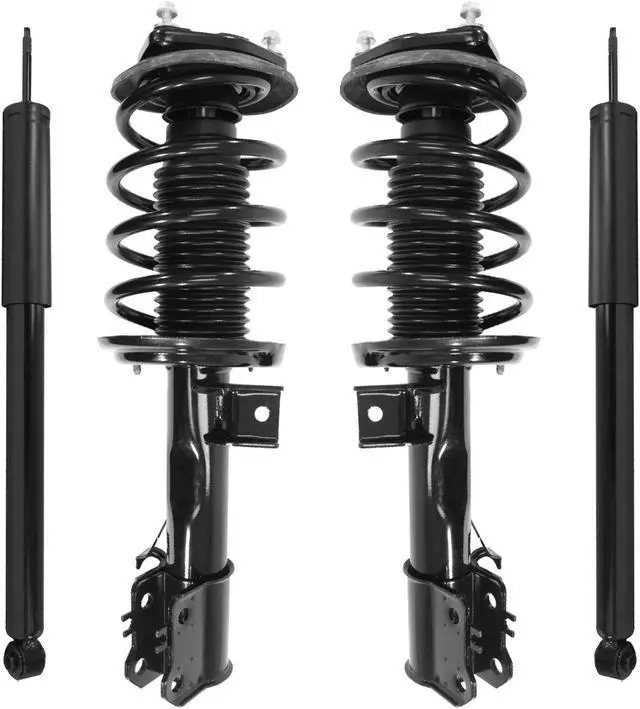 Main image of Unity Automotive 4-11765-257090-001 Fnt & Rr Complete Strut Assembly Shock Kit For 03-05 Mercedes-Benz C240, 06-07 Mercedes-Benz C280, 03-05 Mercedes-Benz C320, 06-07 Mercedes-Benz C350