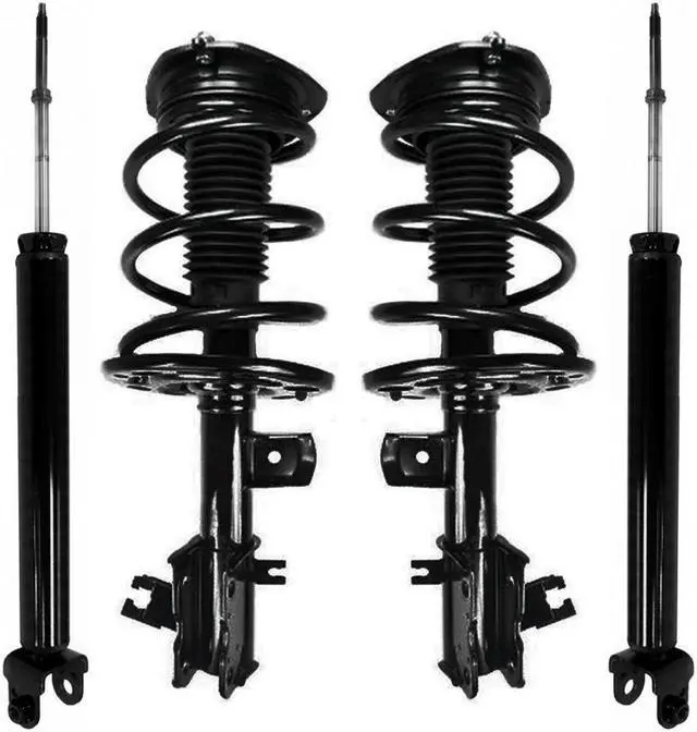 Main image of Unity Automotive 4-11611-255030-001 Fnt & Rr Complete Strut Assembly Shock Kit For 2007-2012 Nissan Altima