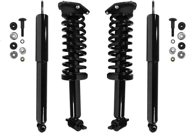 Main image of Unity Automotive 4-11993-253610-001 Fnt & Rr Complete Strut Assembly Shock Kit For 1993-2002 Cherolet Camaro, 1993-2002 Pontiac Firebird