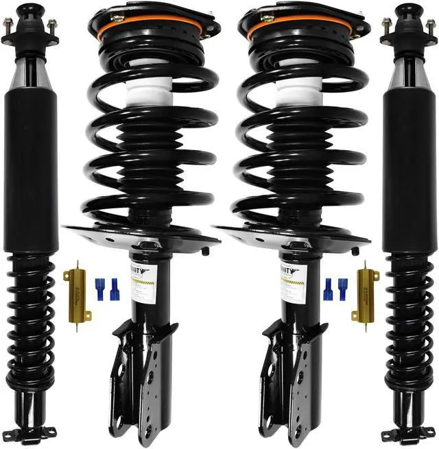 Main image of Unity Automotive 4-11360-65200C-001 Fnt & Rr Complete Strut Assembly Shock Kit For 2000-2005 Buick Lesabre, 2000-2005 Cadillac Deville, 2001-2003 Oldsmobile Aurora, 2000-2005 Pontiac Bonneville