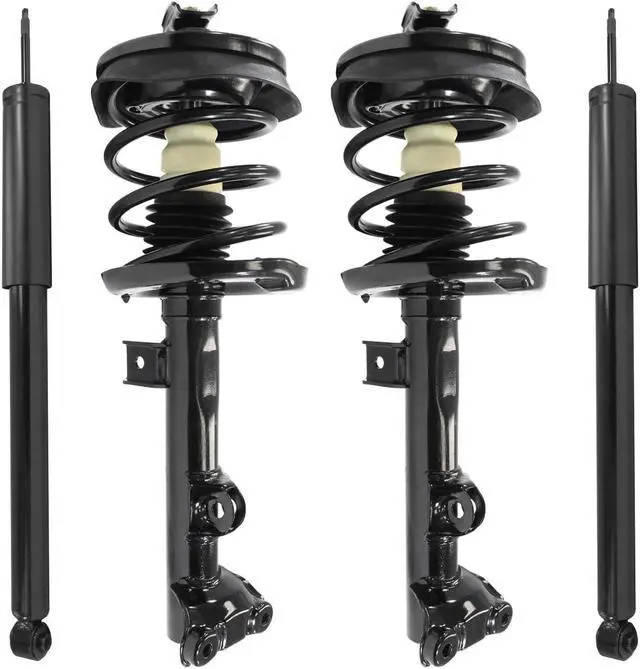 Main image of Unity Automotive 4-11730-257090-001 Fnt & Rr Complete Strut Assembly Shock Kit For 2002-2007 Mercedes-Benz C230