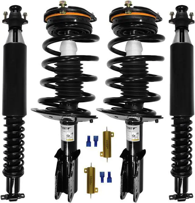 Main image of Unity Automotive 4-11450-65200c-001 Fnt & Rr Complete Strut Assembly Shock Kit For 1998-2005 Buick Park Avenue, 1998-1999 Buick Riviera