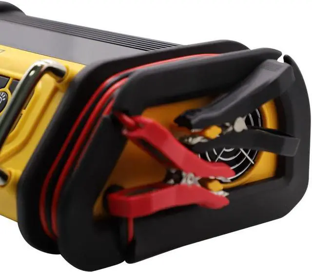 Alt view image 3 of 5 - AUTAA 12V Fully Automatic 30 Amp Bench Battery Charger/Maintainer with 75Amp Engine Start, Alternator Check, Cable Clamps.