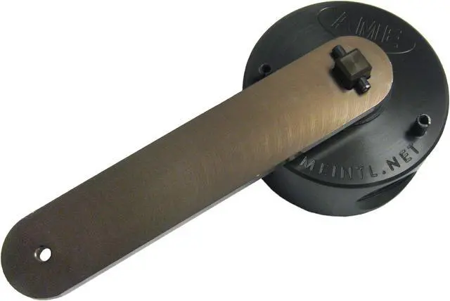 Main image of AME Calcium Chloride 4 Way Hard Anodized Metal Valve with Handle 15095