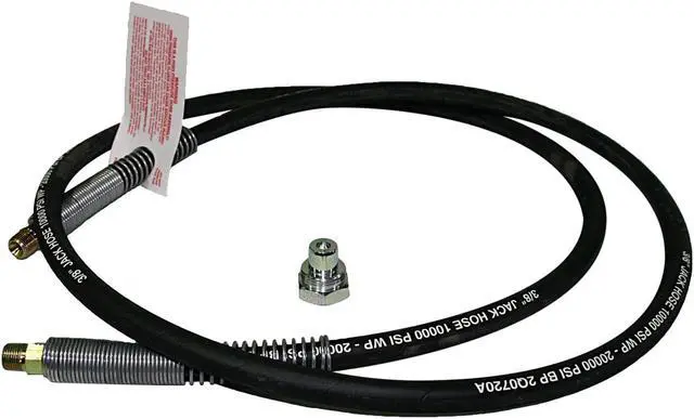 Main image of AME 8' (2.5 meter) Hydraulic Hose with 16000 Complete Coupling 10000 PSI (700 bar) 16030