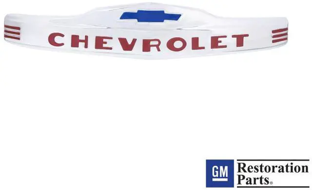 Alt view image 2 of 2 - United Pacific Stainless Steel Hood Emblem For 1947-53 Chevy Truck 110889