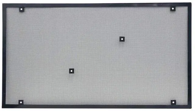 Main image of United Pacific 21043 Hood Deflector, Bug Screen, for Volvo VNL
