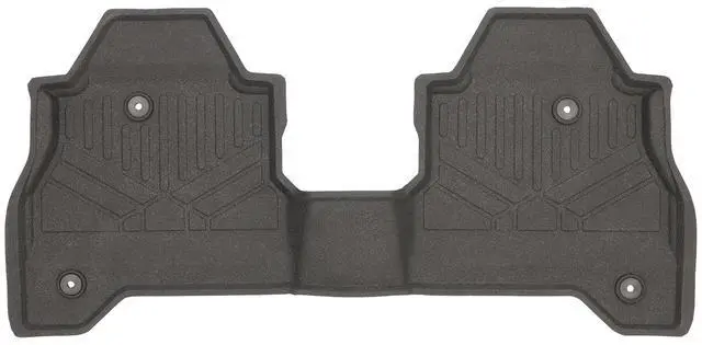 Main image of SMARTLINER Custom Fit Rubber Floor Mats 2nd Row Liner Black Compatible With 2020-2023 Jeep Gladiator (Only Fits With 2nd Row Lockable Underseat Storage Toolbox)