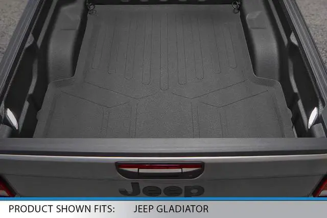 Alt view image 4 of 4 - SMARTLINER All Weather Custom Fit 5 ft Rugged Bed Mat Compatible With 2020-2023 Jeep Gladiator