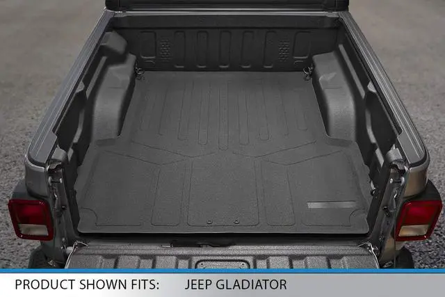 Alt view image 3 of 4 - SMARTLINER All Weather Custom Fit 5 ft Rugged Bed Mat Compatible With 2020-2023 Jeep Gladiator