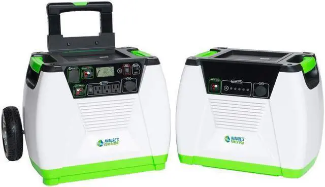 Alt view image 2 of 7 - Nature's Generator PLATINUM System  Wind Turbine Edition Powered Portable Generator HKNGPTWE