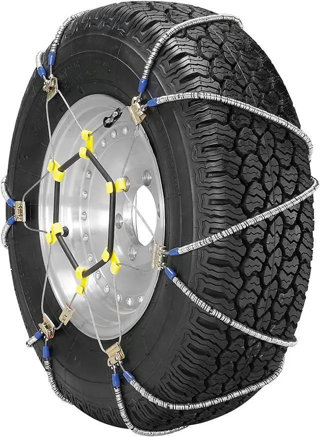 Alt view image 2 of 2 - Security Chain Company ZT751 Super Z LT Light Truck and SUV Tire Traction Chain - Set of 2