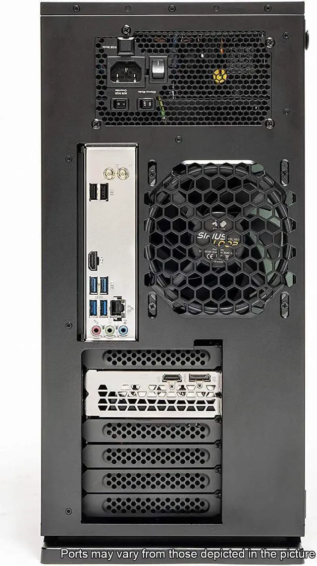 Alt view image 6 of 6 - Skytech AZURE Gaming PC Desktop - AMD Ryzen 5 3600 3.60 GHz, RTX 3070 8 GB, 16 GB DDR4 3000, 1 TB NVMe SSD, B450 Motherboard, 650W Gold PSU, Windows 10 Home 64-bit, Black