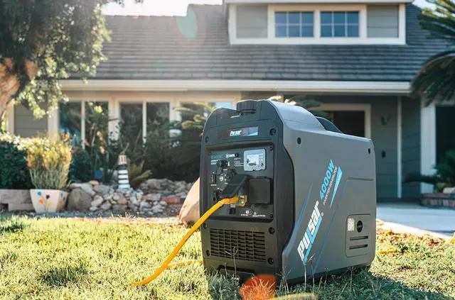 Alt view image 7 of 7 - Pulsar Products GX400BN DUAL FUEL 4000W INVERTER GENERATOR WITH CO ALART