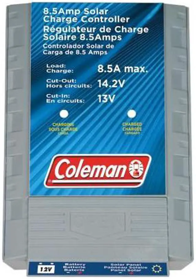 Main image of Coleman 8.5 Amp, 12-Volt Solar Charge Controller 51814