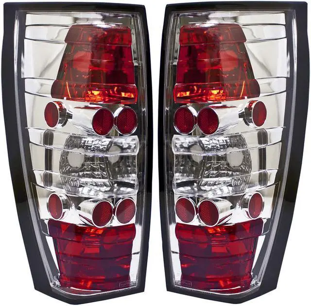 Alt view image 4 of 4 - IPCW CWT-CE347C Cadillac Escalade Ext 2002 - 2006 Tail Lamps, Crystal Eyes Crystal Clear