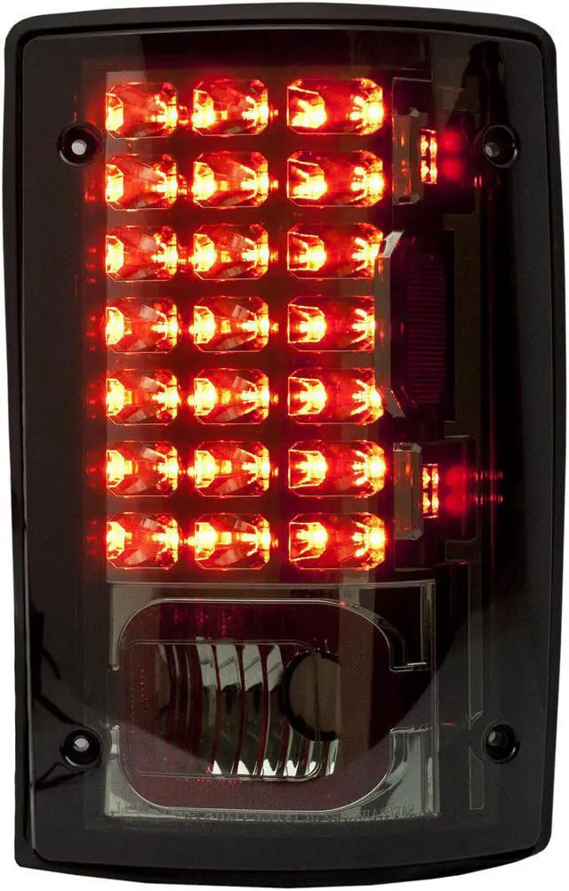 Alt view image 3 of 3 - IPCW LEDT-502CS Ford Econoline 1995 - 2012 Tail Lamps, LED Platinum Smoke