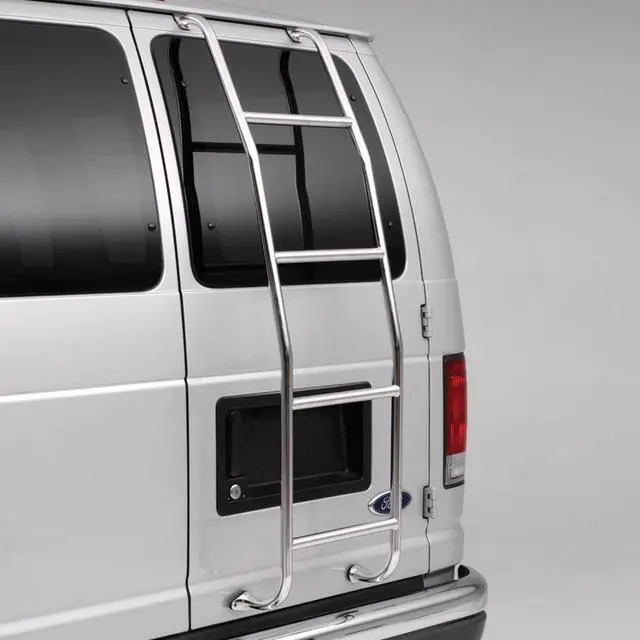Alt view image 2 of 3 - Surco Stainless Steel Van Ladder Ford