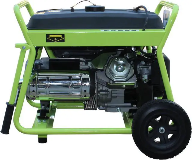 Alt view image 3 of 4 - Green-Power America Gas Generator Pro Series GPG8000W delivers 8000 watts of starting power and 6500 watt of continious power