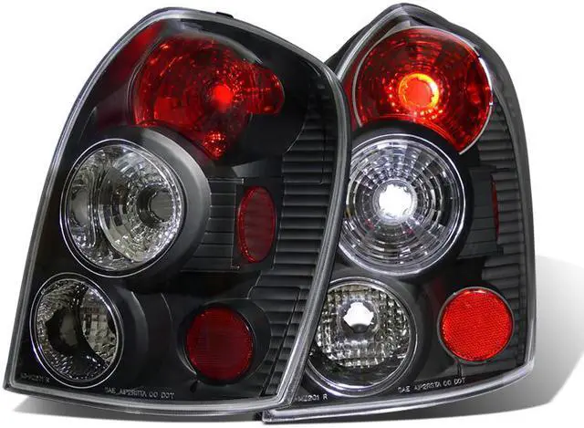 Main image of CG MAZDA PROTEGE 99-02 5 DR TAILLIGHT BLACK 03-MP9902TLA5DJM PAIR