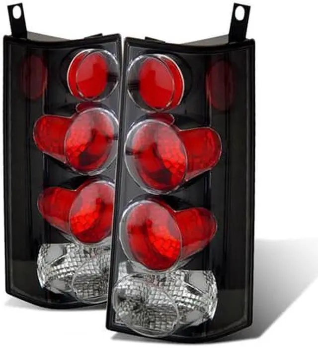 Main image of CG GMC SAVANA 96-02 TAILLIGHT BLACK 03-GA9603TLAJM PAIR