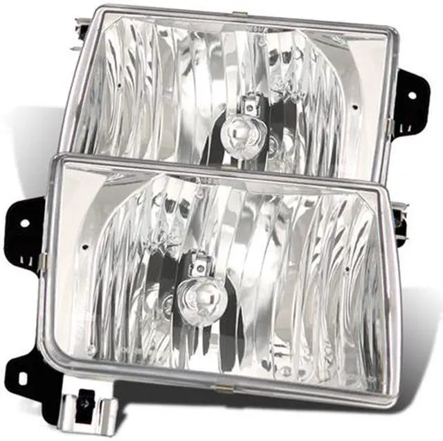 Main image of CG NISSAN FRONTIER 98-02 CRYSTAL HEADLIGHT CLEAR 02-AZ-NF98-C PAIR