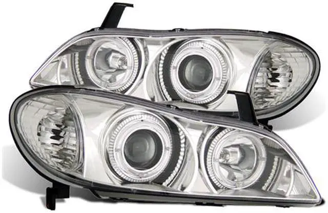 Main image of CG INFINITI I-30 00-01 PROJECTOR HEADLIGHT HALO CHROME CLEAR 02-AZ-II00-PCC-R-A PAIR