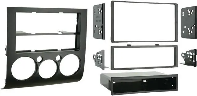 Alt view image 3 of 10 - METRA 99-7012 SINGLE / DOUBLE DIN INSTALLATION KIT FOR 2004-UP MITSUBISHI GALANT